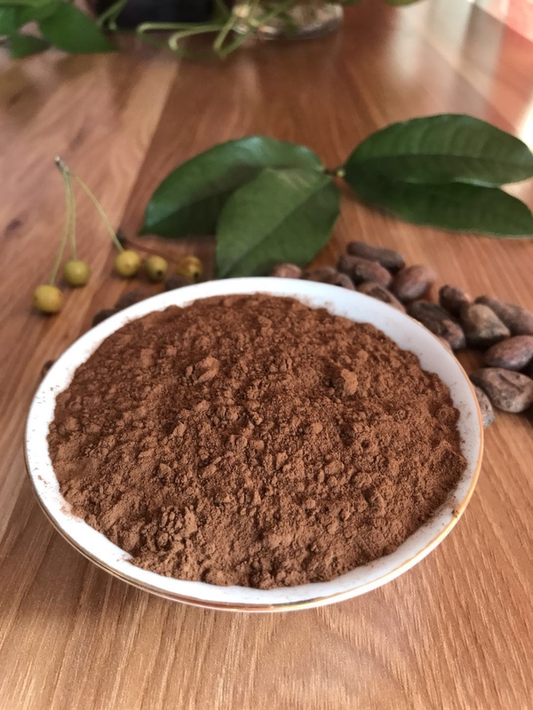 غرامة العضوية قلوية مسحوق الكاكاو البني البكتيريا المسببة للأمراض السلبية