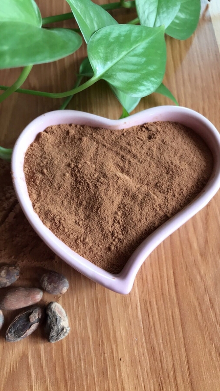 مسحوق مستحضرات التجميل مسحوق الكاكاو الغذائي البني مع استخراج المذيبات ، 4 ٪ -8 ٪ محتوى الدهون